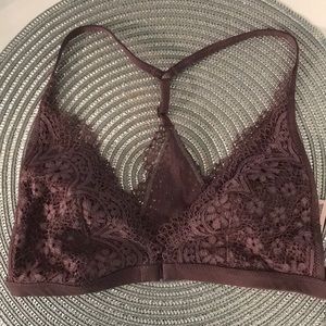 Lace front close Bralette